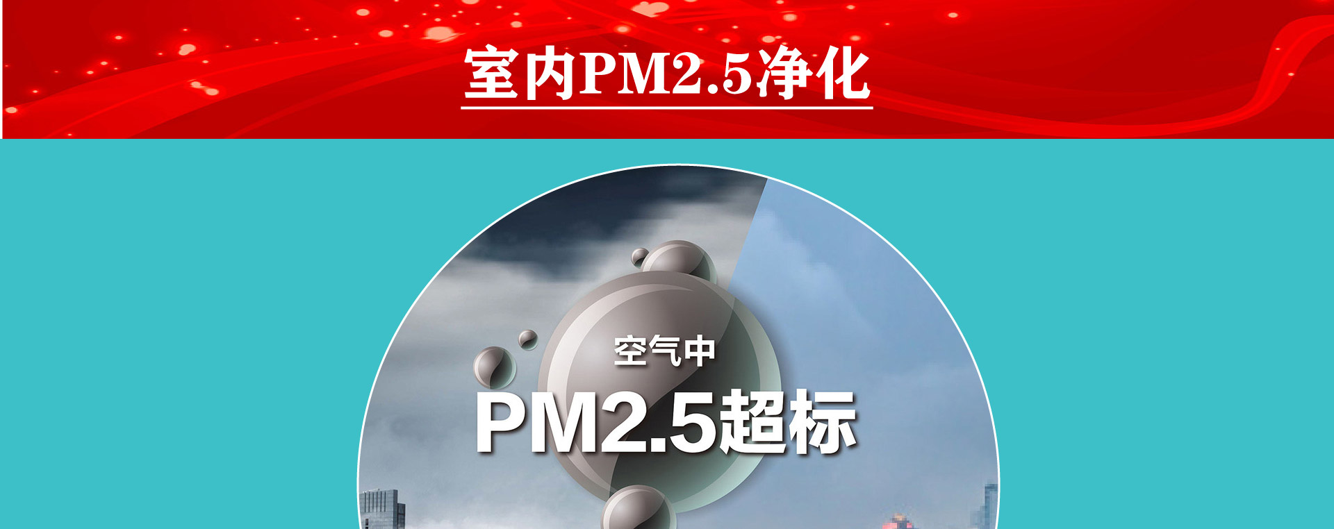 中央空调PM2.5室内空气净化服务介绍1-专业去除室内PM2.5。